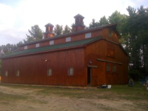 Nancy and Carl Barn Finished